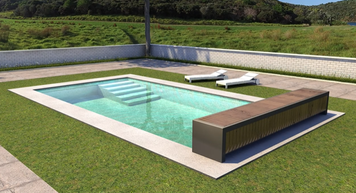 Los nuevos modelos de cubiertas para piscina
