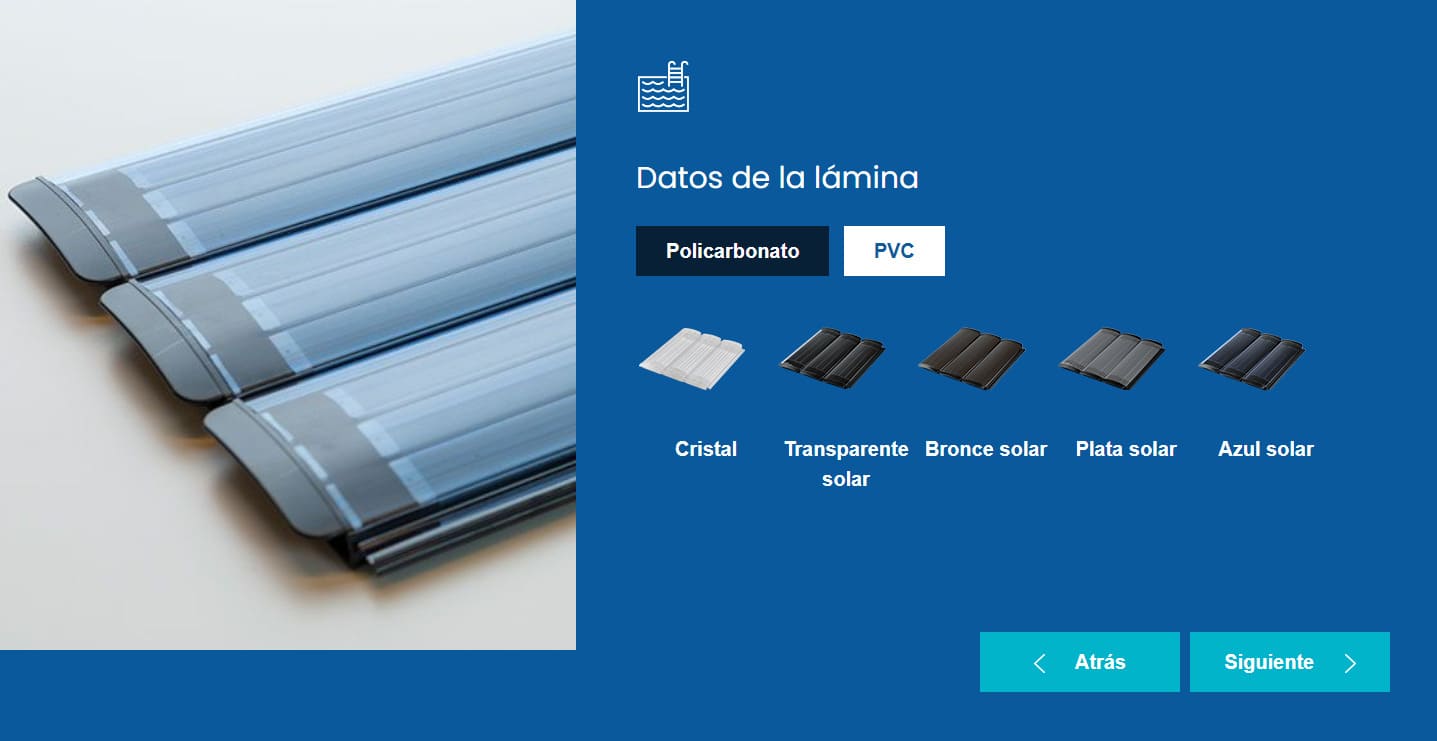 Configurador de PS Cover - Lamas